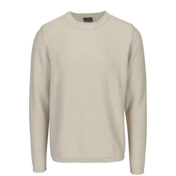 Pulover crem tricotat - Jack & Jones Originals Uber