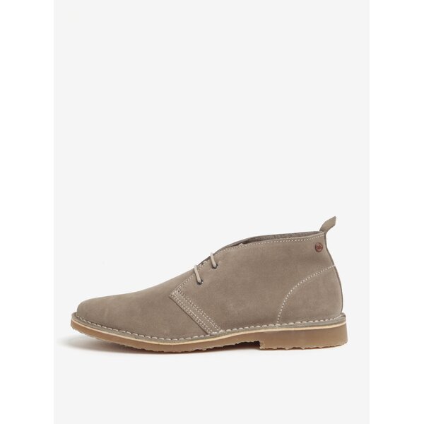 Ghete Chukka bej din piele intoarsa - Jack & Jones Gobi