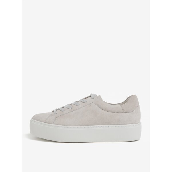 Pantofi sport gri din piele intoarsa cu platforma - Vagabond Jessie