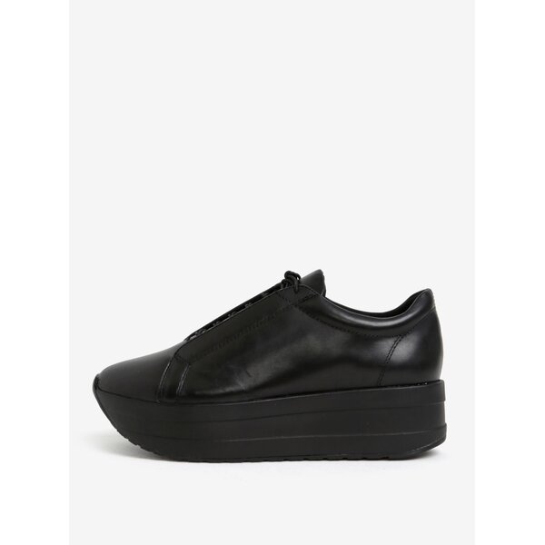 Pantofi sport negri din piele cu platforma pentru femei - Vagabond Casey Sister