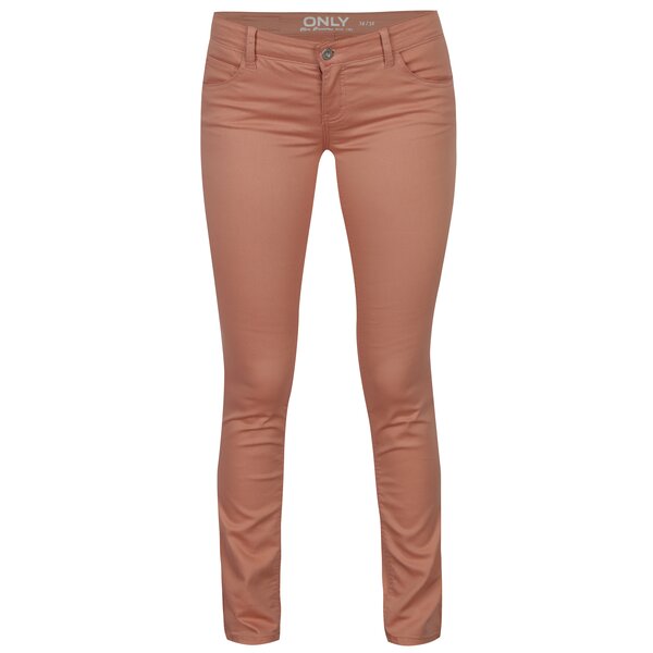 Blugi skinny roz prafuit cu push up - ONLY Lucia