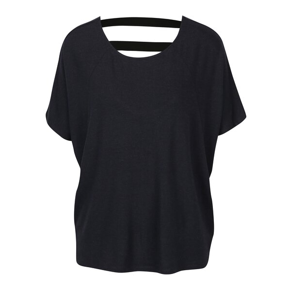 Bluza oversized bleumarin cu elastic la spate ONLY Moster