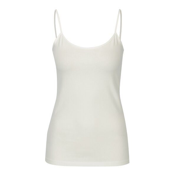 Top basic crem cu bretele ajustabile Jacqueline de Yong Yava