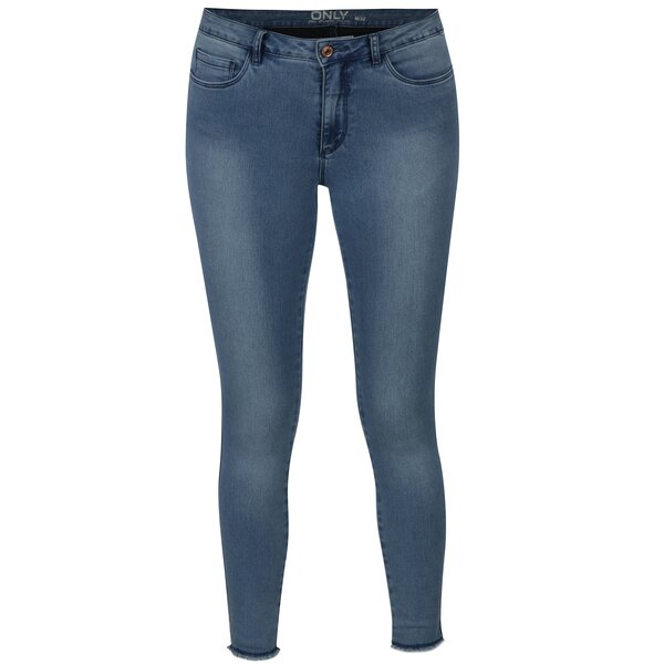 Blugi skinny cropped albastru deschis ONLY Royal