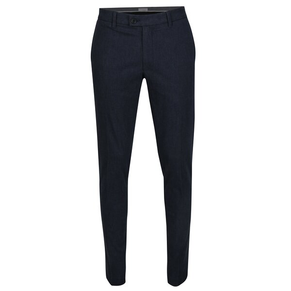 Pantaloni chino bleumarin melanj - Selected Homme Gale