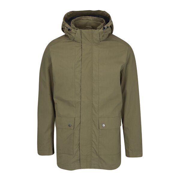 Jacheta parka kaki cu gluga Selected Homme Tim