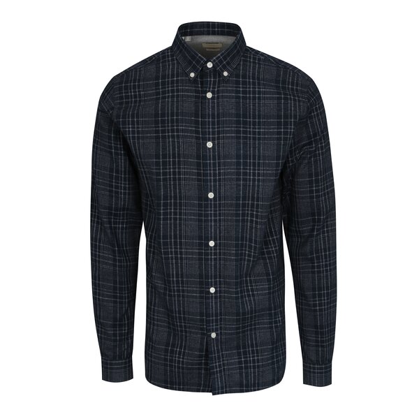 Camasa regular fit bleumarin cu model tartan - Selected Homme Two Sid