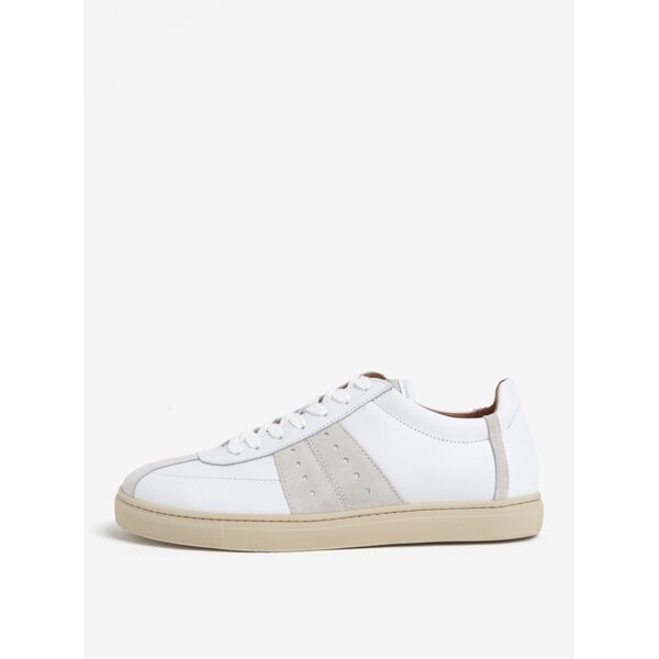 Pantofi sport albi din piele - Selected Homme Duran