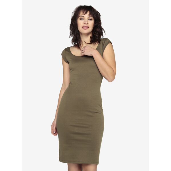 Rochie bodycon kaki - ZOOT