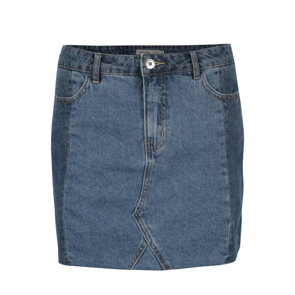 Fusta mini albastra din denim VERO MODA Molly