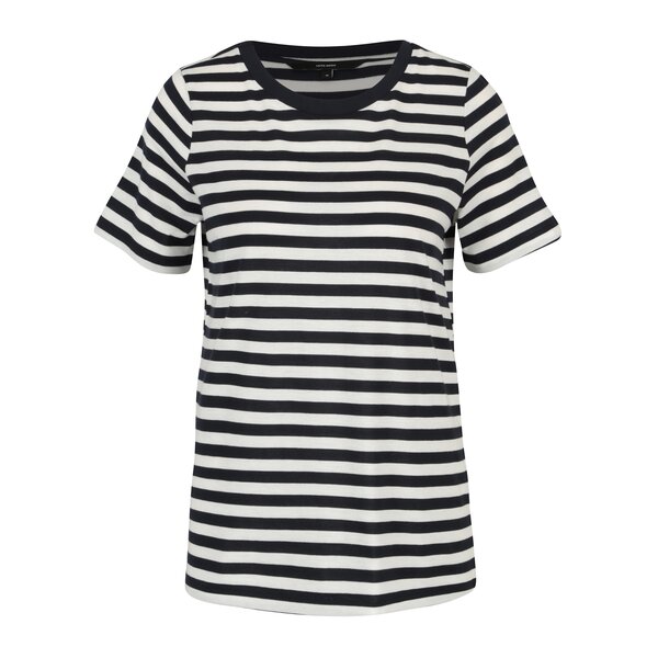 Tricou crem&albastru in dungi - VERO MODA Nia