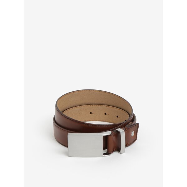 Curea maro din piele pentru barbati - Selected Homme Baxter