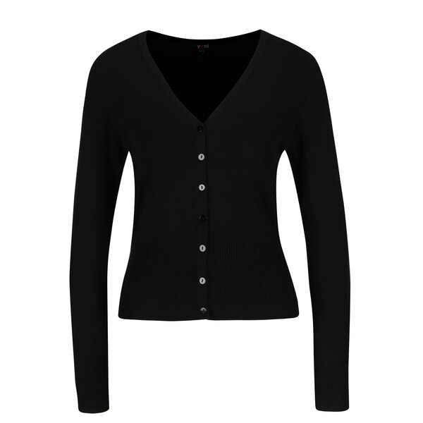 Cardigan negru scurt - Yest