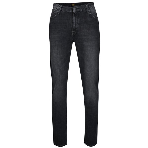 Blugi regular gri cu aspect prespalat pentru barbati - Lee Arvin