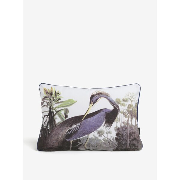 Perna alba dreptunghiulara cu imprimeu - Magpie Heron