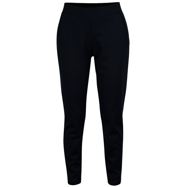 Pantaloni elastici bleumarin cu buzunare - Jacqueline de Yong Alfa