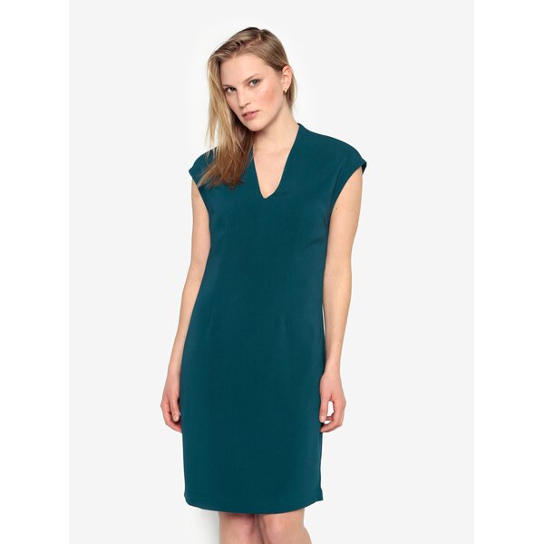 Rochie albastru petrol fara maneci Selected Femme Ninna
