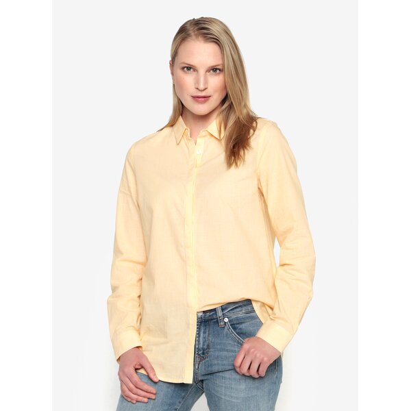 Camasa galbena cu model in dungi - Selected Femme Noella