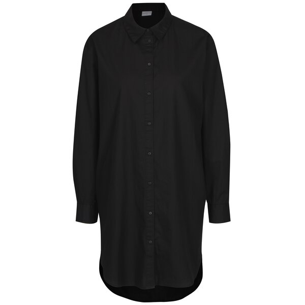 Rochie camasa neagra din bumbac - Jacqueline de Yong Annie