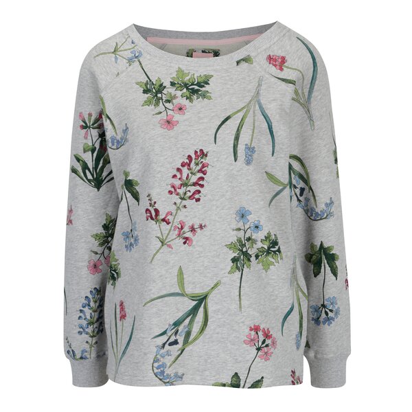 Bluza gri cu print floral pentru femei - Tom Joule Aylesham