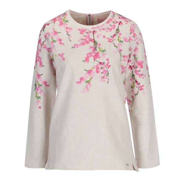 Bluza crem cu print floral pentru femei - Tom Joule Clemence