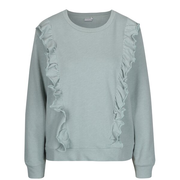 Bluza mentol cu volane - Jacqueline de Yong Lotte