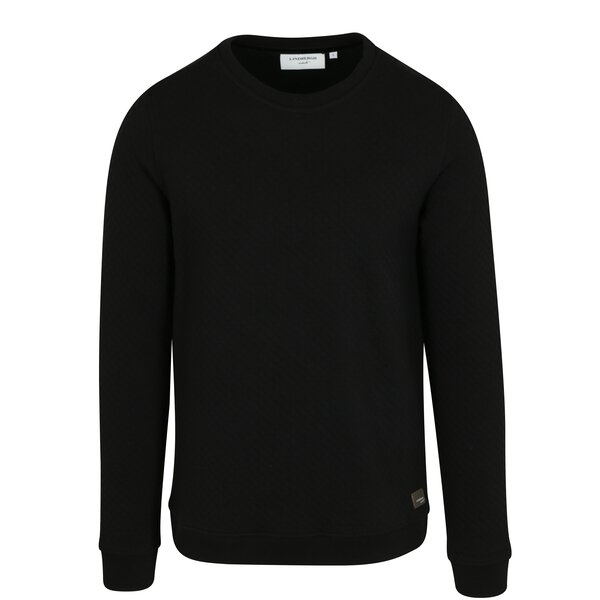 Bluza sport neagra cu aspect matlasat - Lindbergh