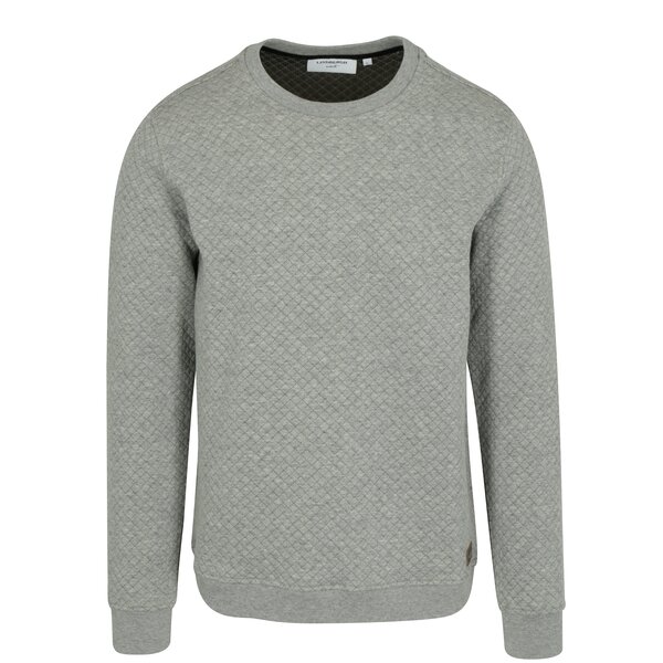Bluza sport gri cu aspect matlasat - Lindbergh