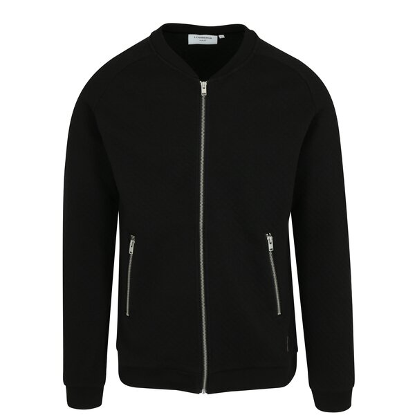 Jacheta bomber neagra matlasata cu buzunare - Lindbergh