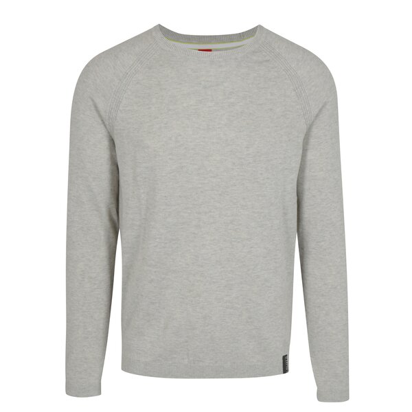 Pulover basic crem melanj pentru barbati s.Oliver