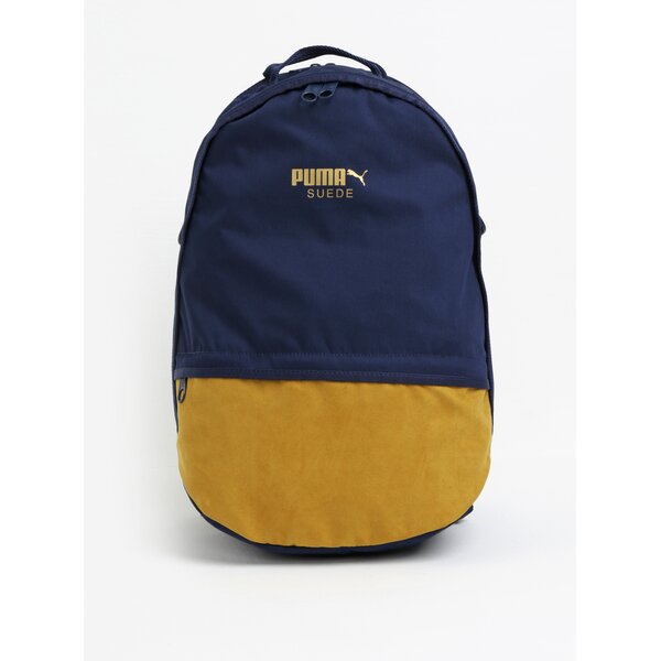 Rucsac urban bleumarin&galben mustar Puma 22 l