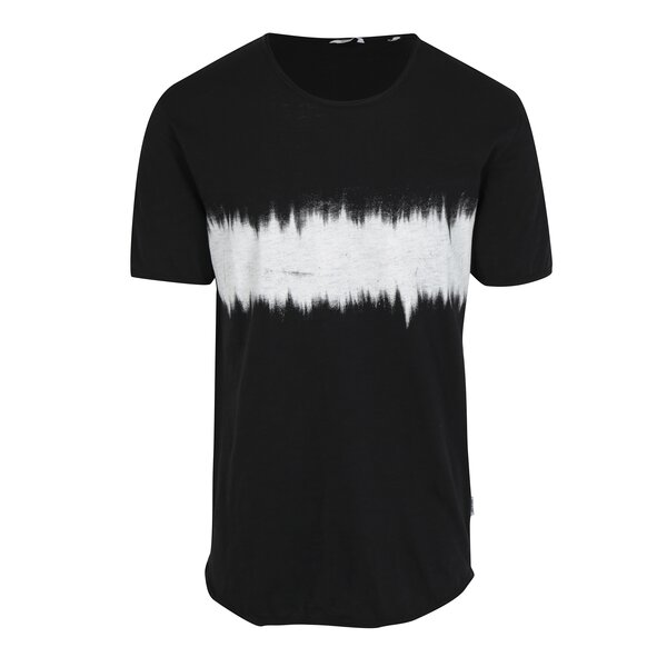 Tricou negru cu print - ONLY & SONS Samuel