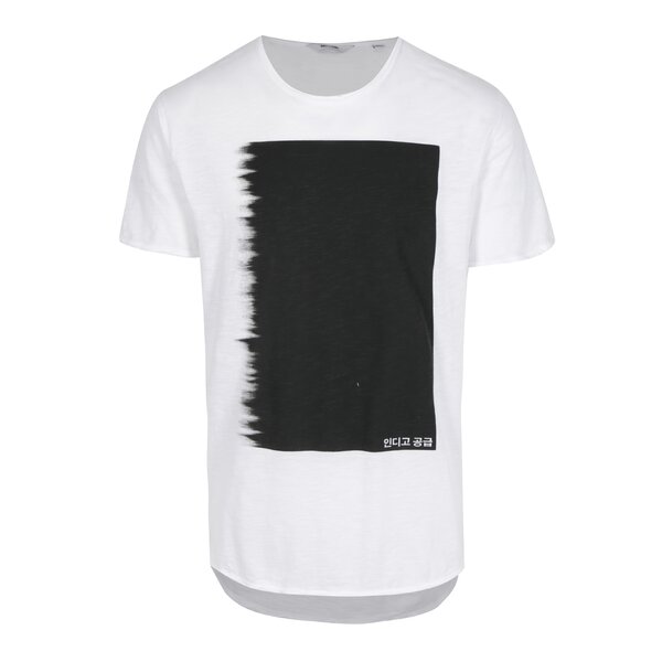 Tricou alb cu print - ONLY & SONS Samuel