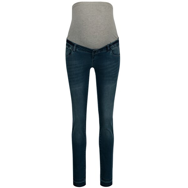 Blugi slim albastri pentru femei insarcinate - Mama.licious Ulrika