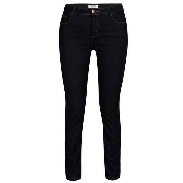 Blugi regular fit bleumarin cu talie clasica Dorothy Perkins