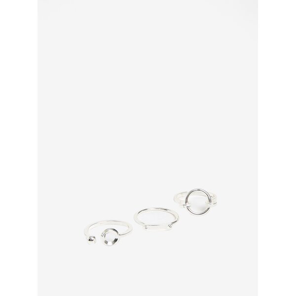 Set de 3 inele argintii - Pieces Martha