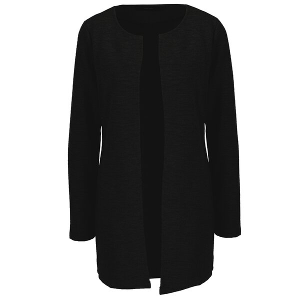 Cardigan negru cu dungi in relief VERO MODA Paris