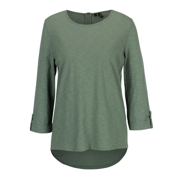 Bluza verde cu maneci 3/4 VERO MODA Malka