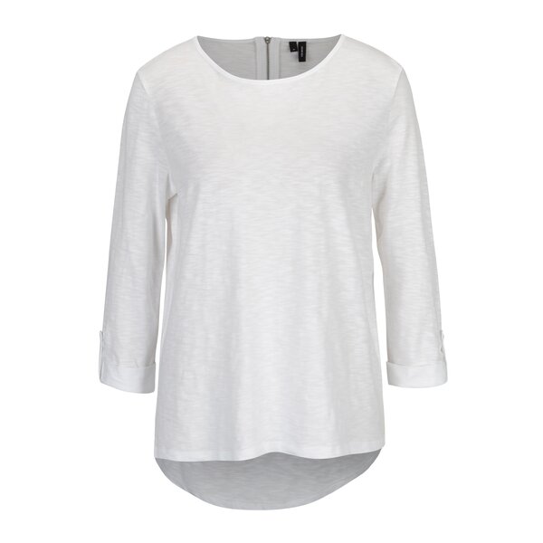 Bluza alba cu maneci 3/4 VERO MODA Malka
