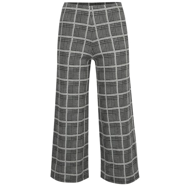 Pantaloni culottes cu carouri si houndstooth - TALLY WEiJL