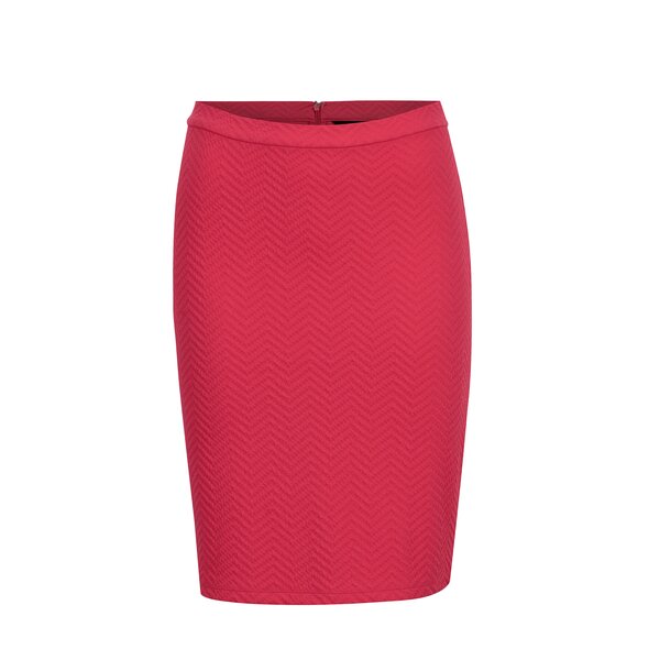 Fusta roz cu model geometric - VERO MODA Jazelda