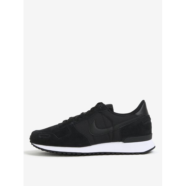 Pantofi sport negri cu detalii din piele intoarsa pentru barbati - Nike Air Vortex