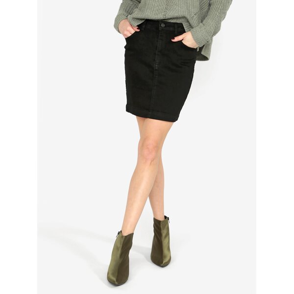 Fusta neagra din denim - MISSGUIDED