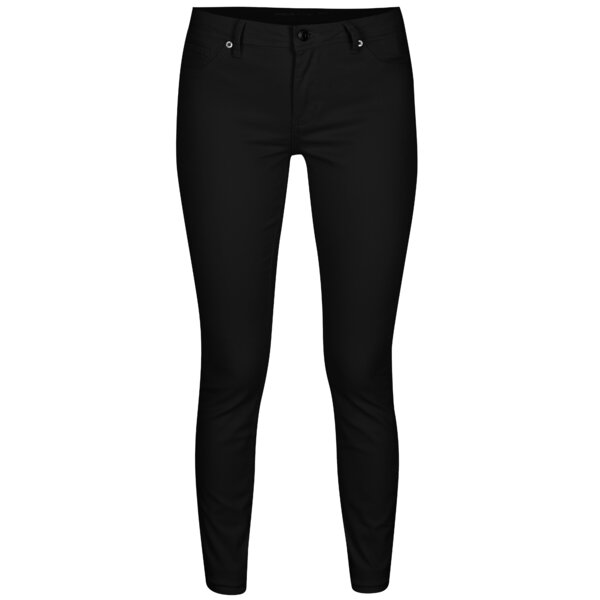 Blugi skinny negri cu talie clasica Jacqueline de Yong New Five