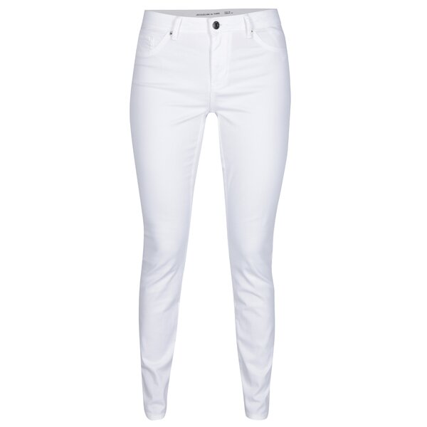 Blugi skinny albi cu talie clasica Jacqueline de Yong New Five