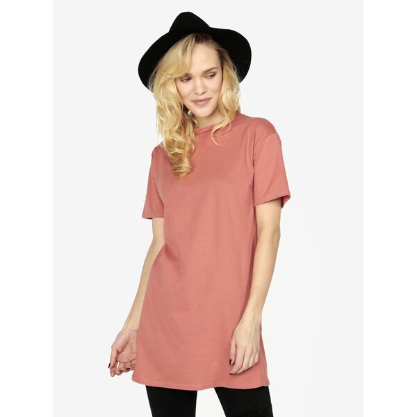Tricou lung corai - MISSGUIDED