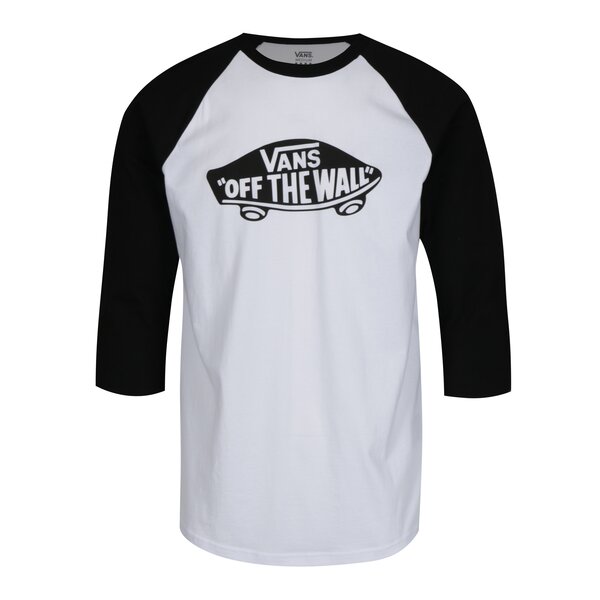 Bluza albacu maneci raglan 3/4 pentru barbati - Vans New Raglan