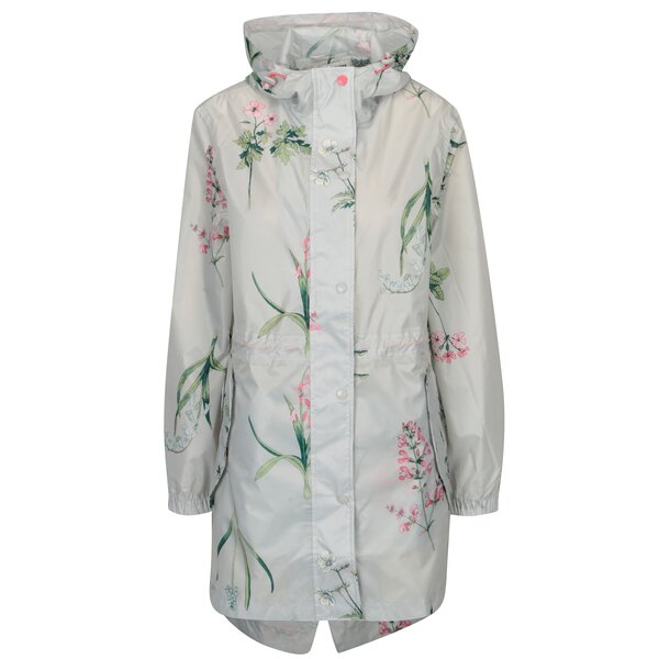 Jacheta parka impermeabila gri deschis pentru femei - Tom Joule Golightly