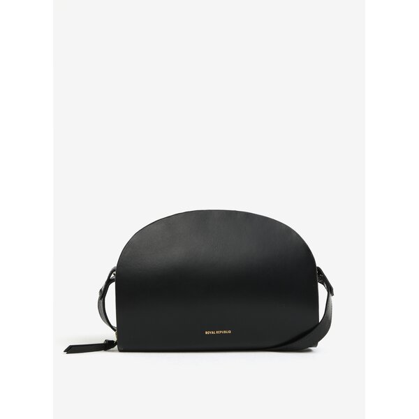 Geanta neagra din piele - Royal RepubliQ Galax Curve
