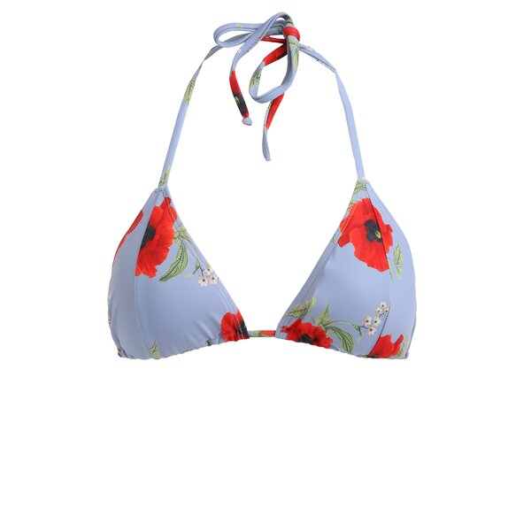 Sutien de baie albastru cu print floral - Y.A.S Bloom